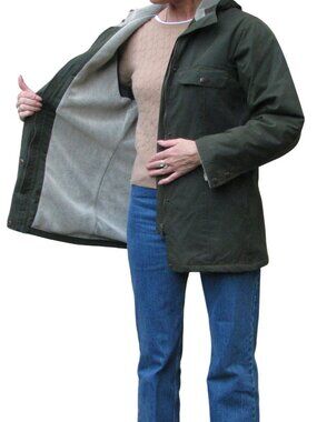 Vintage 90s Australian Outback Collection Waxed Cotton Jacket - Medium